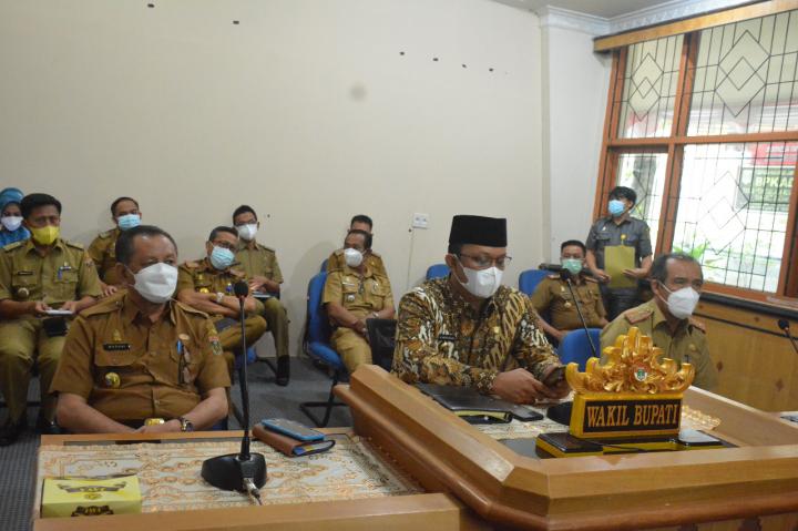 Wabup Ardito Daring Bersama Presiden Jokowi Luncurkan Sistem Oss Berbasis Risiko